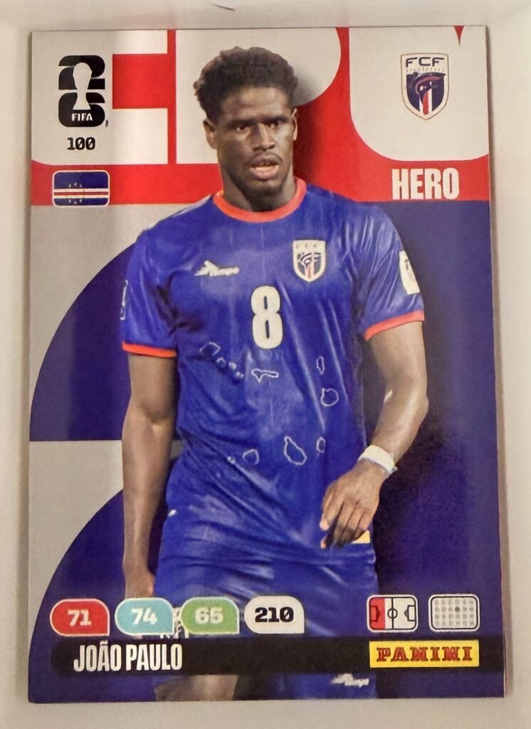 João Paulo HERO #100 – Panini Adrenalyn XL FIFA World Cup 2026