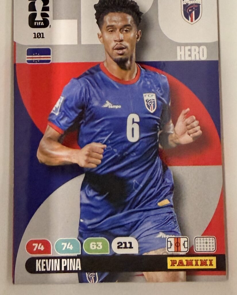 Kevin Pina HERO #101 – Panini Adrenalyn XL FIFA World Cup 2026