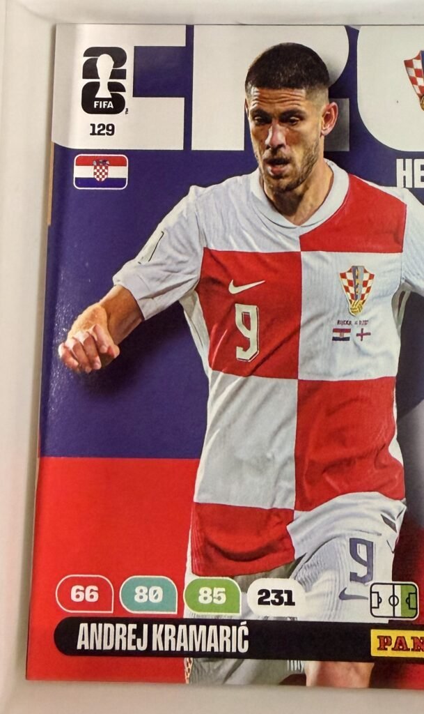 Andrej Kramarić HERO #129 – Panini Adrenalyn XL FIFA World Cup 2026