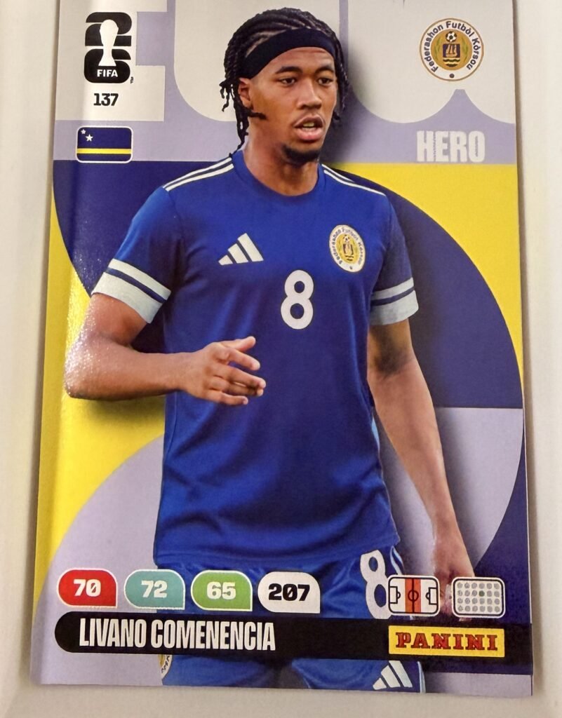 Livano Comenencia HERO #137 – Panini Adrenalyn XL FIFA World Cup 2026
