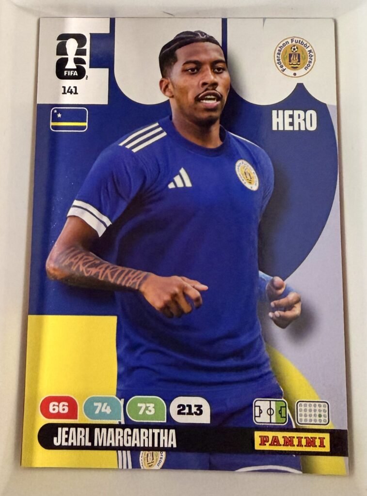 Jearl Margaritha HERO #141 – Panini Adrenalyn XL FIFA World Cup 2026