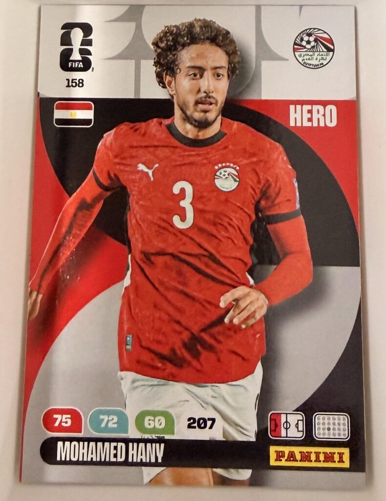 Mohamed Hany HERO #158 – Panini Adrenalyn XL FIFA World Cup 2026