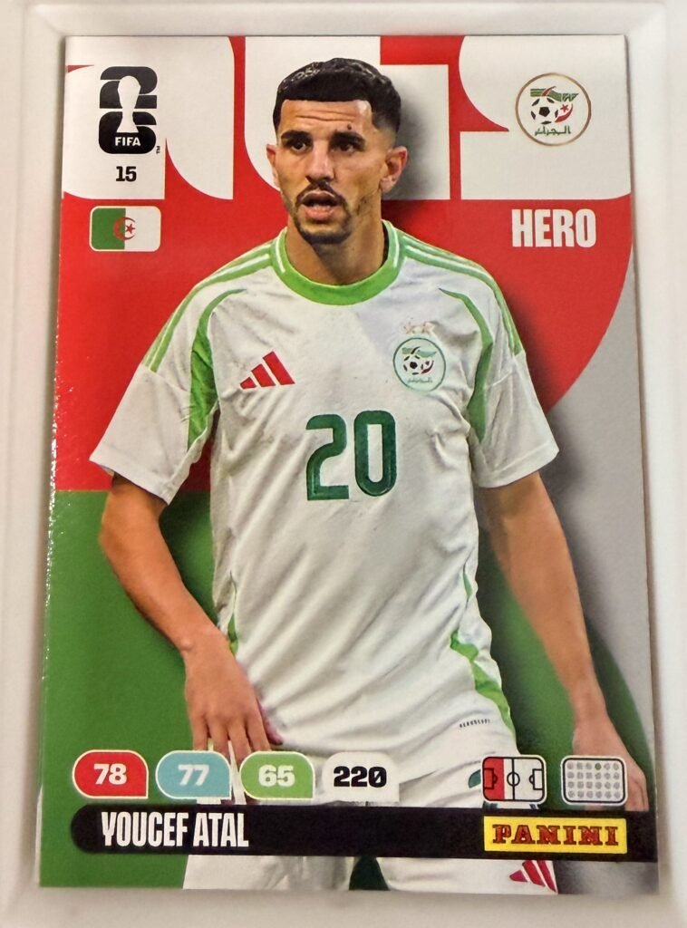 Youcef Atal HERO #15 – Panini Adrenalyn XL FIFA World Cup 2026