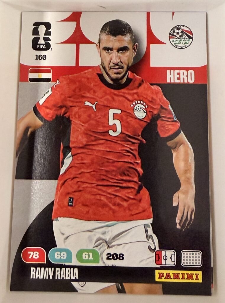 Ramy Rabia HERO #160 – Panini Adrenalyn XL FIFA World Cup 2026