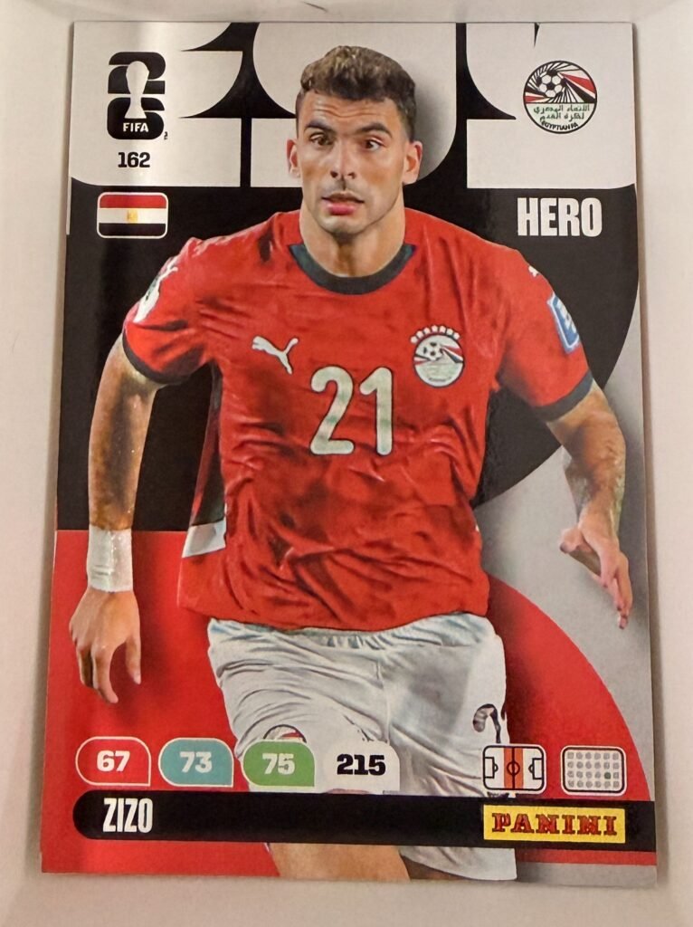 Zizo HERO #162 – Panini Adrenalyn XL FIFA World Cup 2026