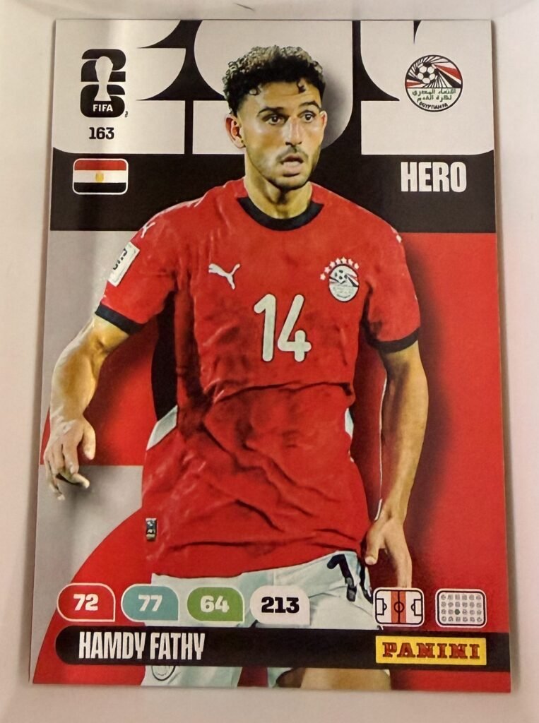 Hamdy Fathy HERO #163 – Panini Adrenalyn XL FIFA World Cup 2026