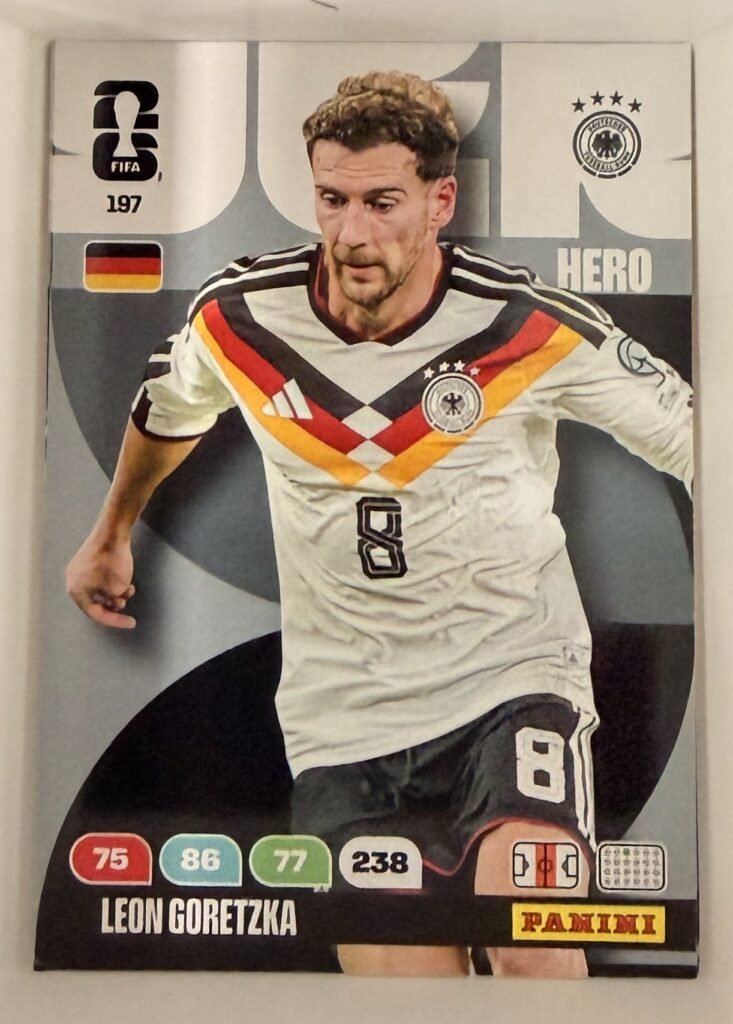 Leon Goretzka HERO #197 – Panini Adrenalyn XL FIFA World Cup 2026