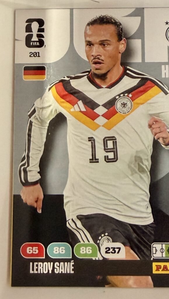 Leroy Sané HERO #201 – Panini Adrenalyn XL FIFA World Cup 2026