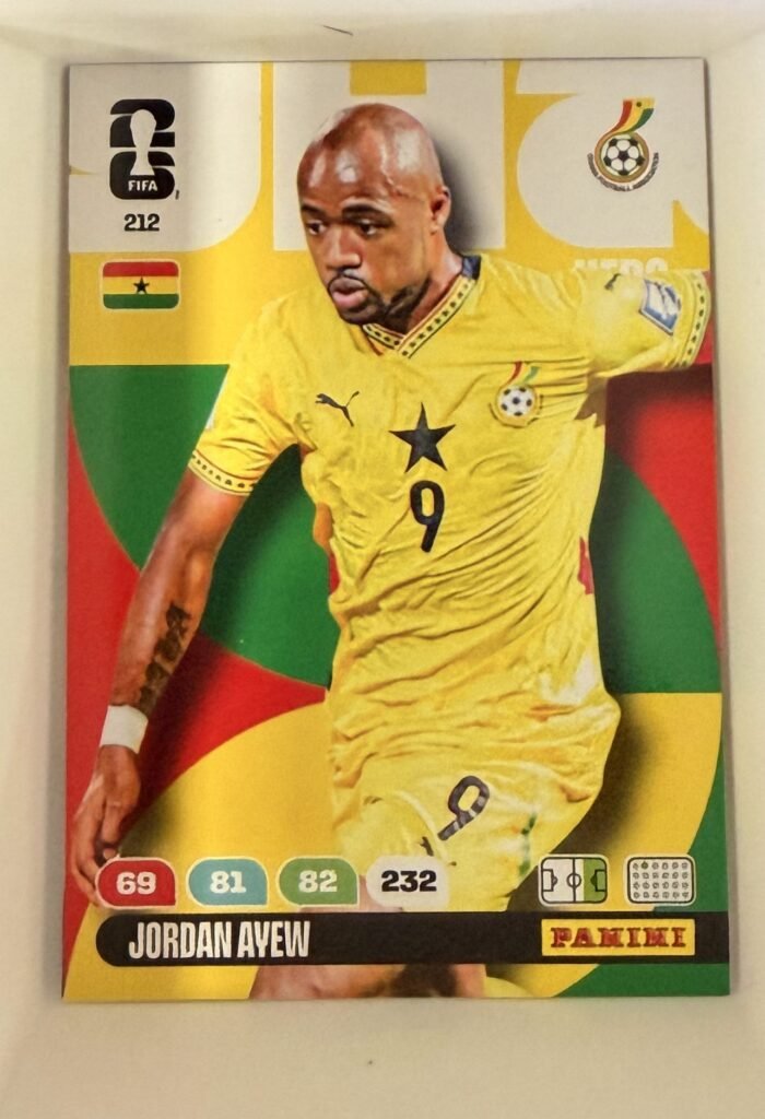 Jordan Ayew HERO #212 – Panini Adrenalyn XL FIFA World Cup 2026