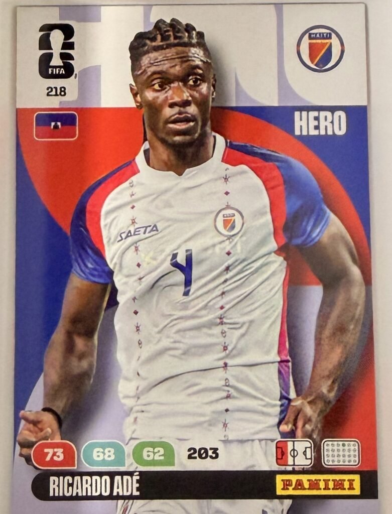 Ricardo Adé HERO #218 – Panini Adrenalyn XL FIFA World Cup 2026