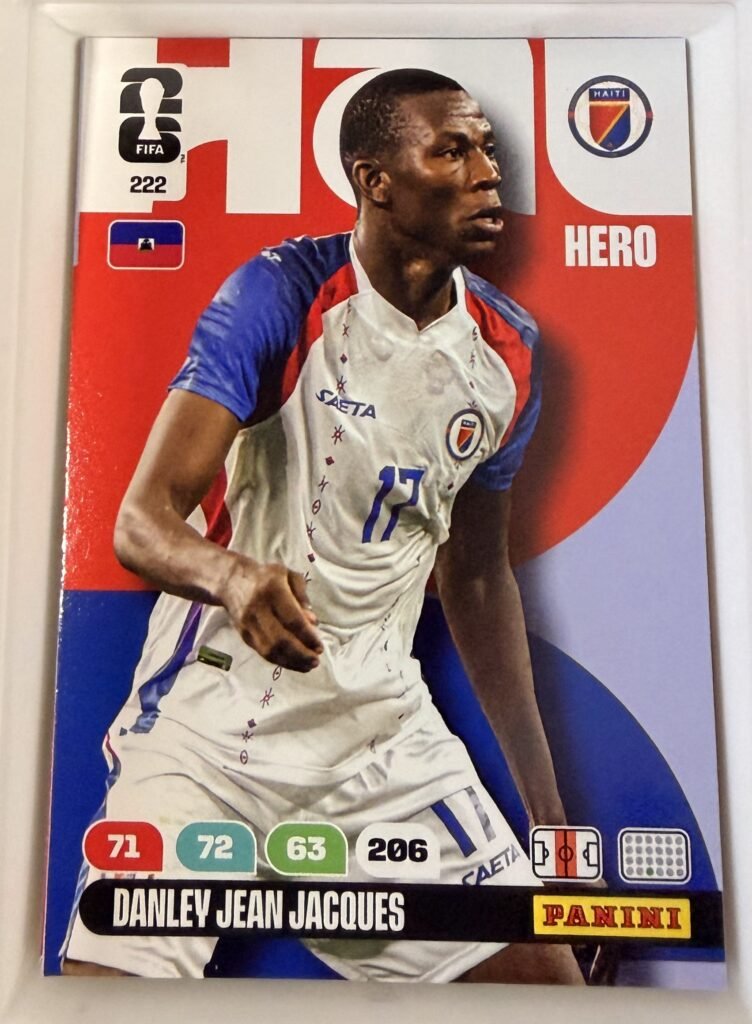 Danley Jean Jacques HERO #222 – Panini Adrenalyn XL FIFA World Cup 2026