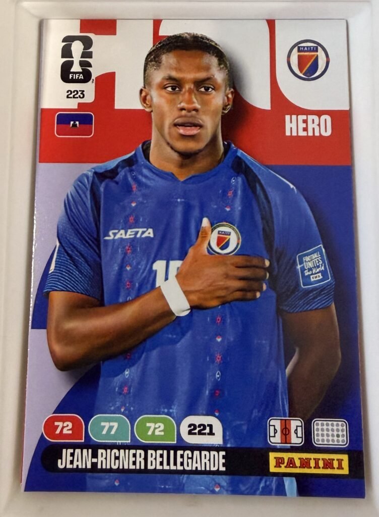 Jean-Ricner Bellegarde HERO #223 – Panini Adrenalyn XL FIFA World Cup 2026