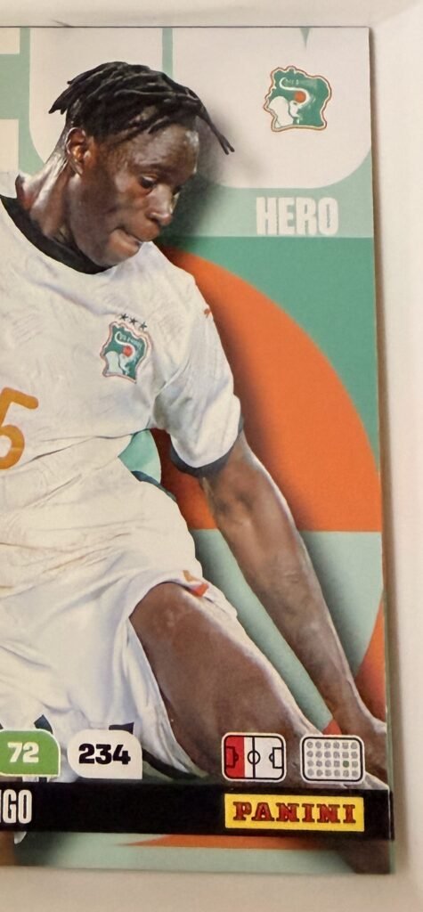 Wilfried Singo HERO #245 – Panini Adrenalyn XL FIFA World Cup 2026