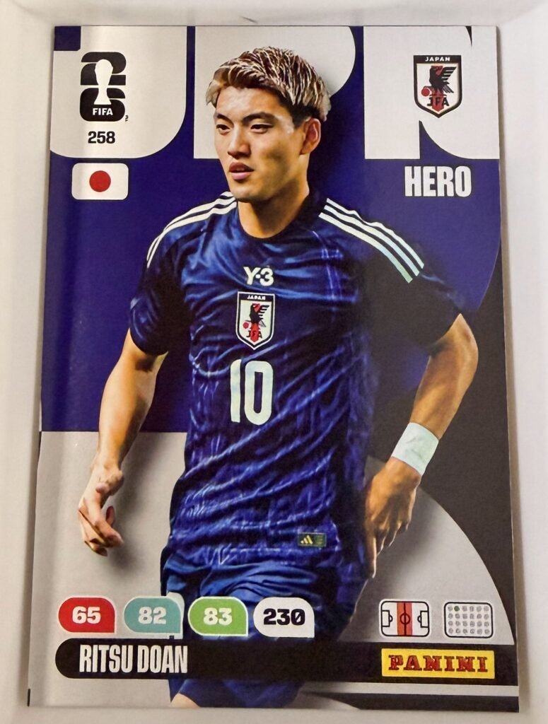 Ritsu Doan HERO #258 – Panini Adrenalyn XL FIFA World Cup 2026