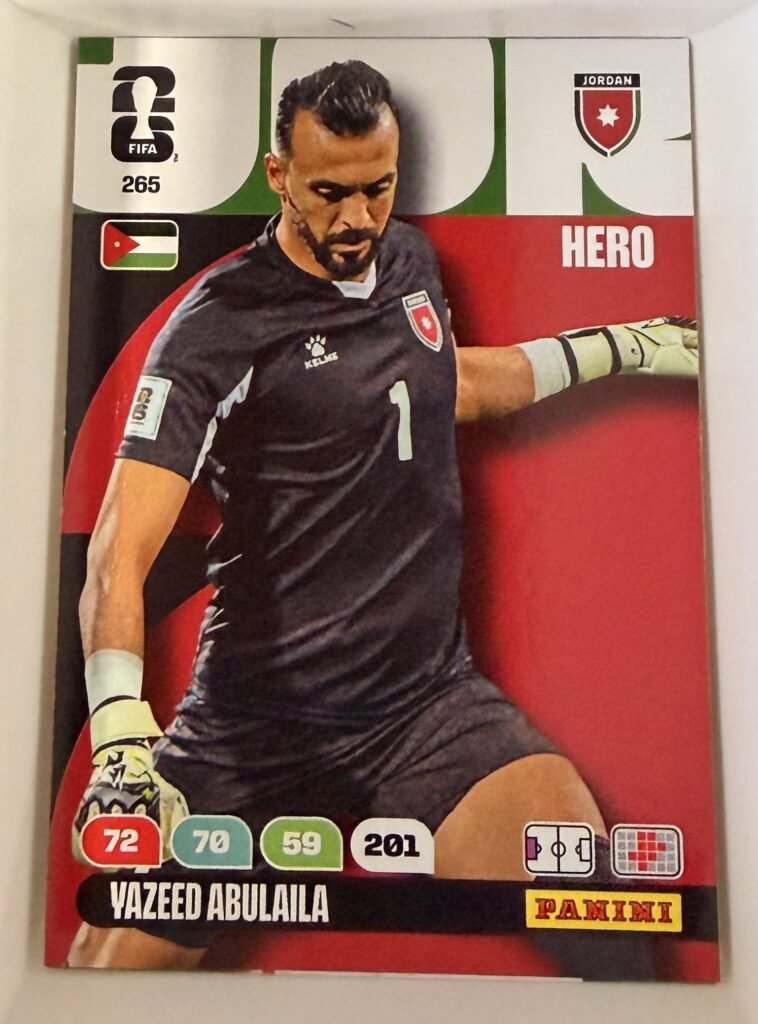 Yazeed Abulaila HERO #265 – Panini Adrenalyn XL FIFA World Cup 2026