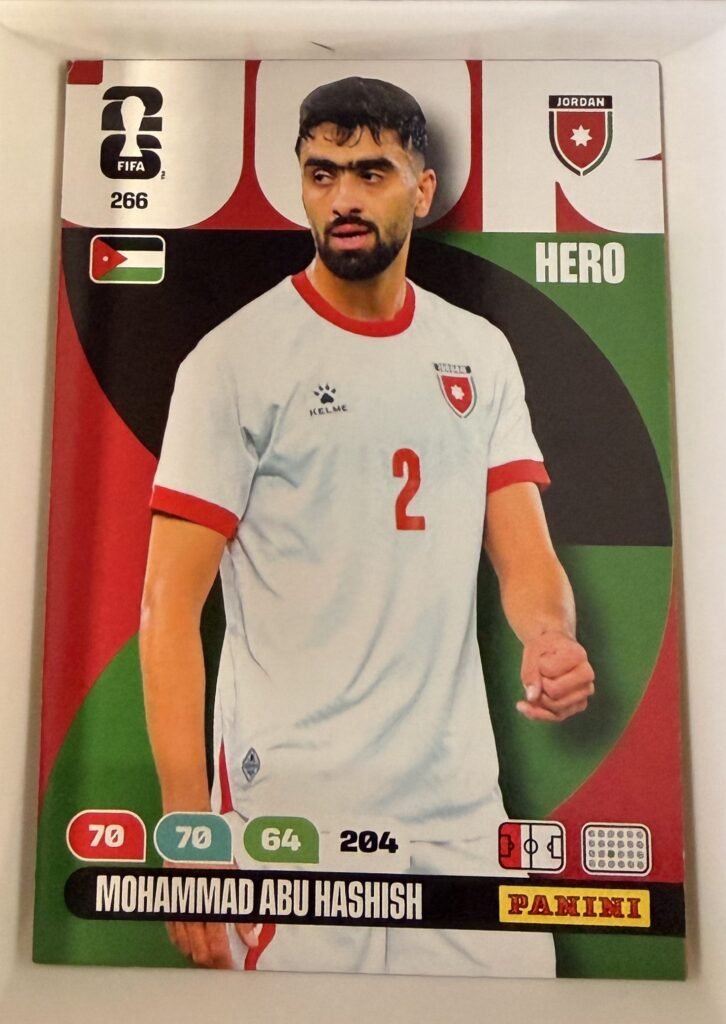 Mohammad Abu Hashish HERO #266 – Panini Adrenalyn XL FIFA World Cup 2026