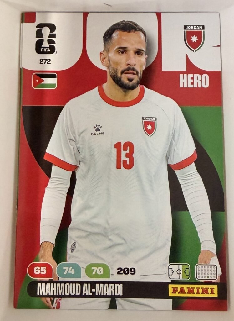Mahmoud Al-Mardi HERO #272 – Panini Adrenalyn XL FIFA World Cup 2026