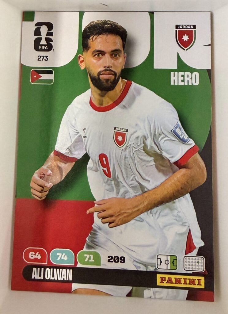 Ali Olwan HERO #273 – Panini Adrenalyn XL FIFA World Cup 2026