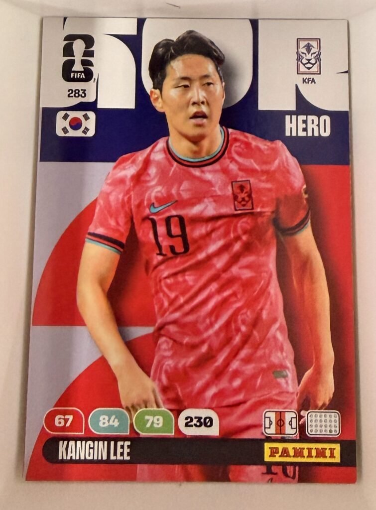 Kangin Lee HERO #283 – Panini Adrenalyn XL FIFA World Cup 2026