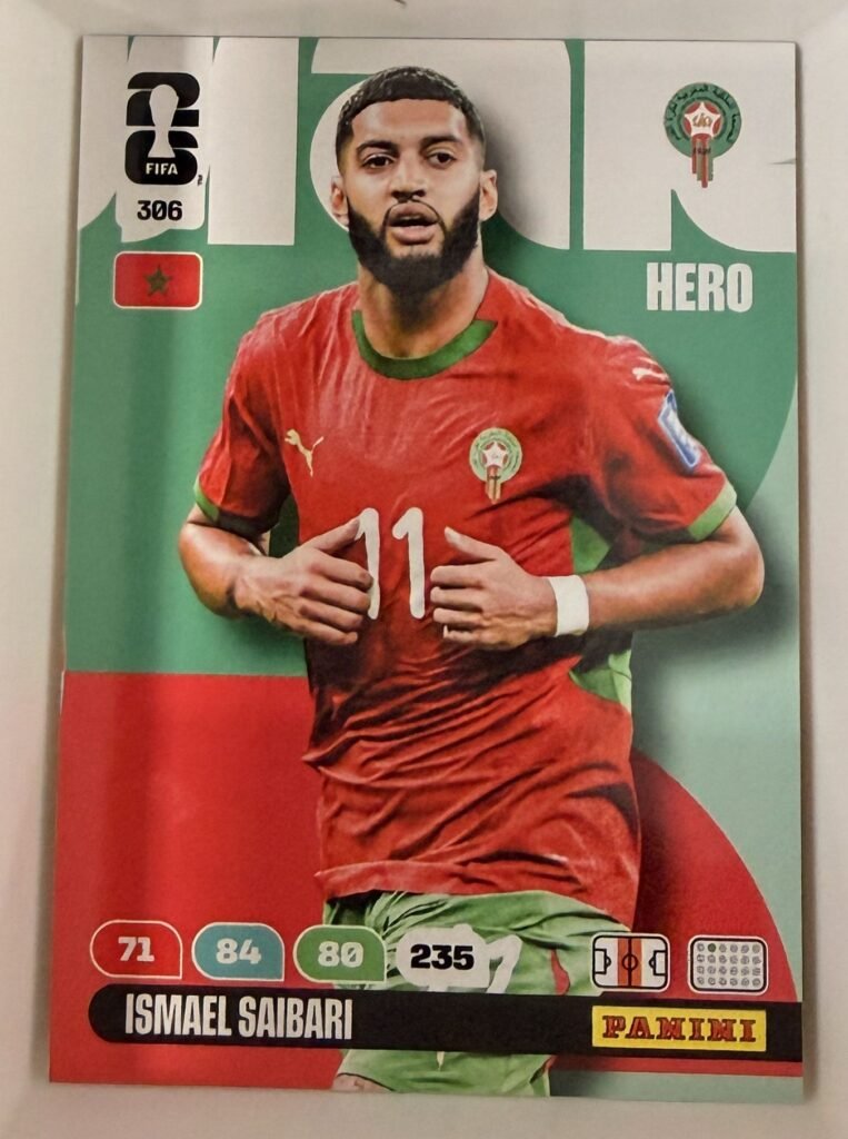 Ismael Saibari HERO #306 – Panini Adrenalyn XL FIFA World Cup 2026
