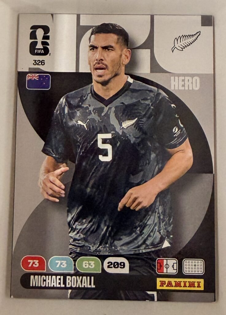 Michael Boxall HERO #326 – Panini Adrenalyn XL FIFA World Cup 2026