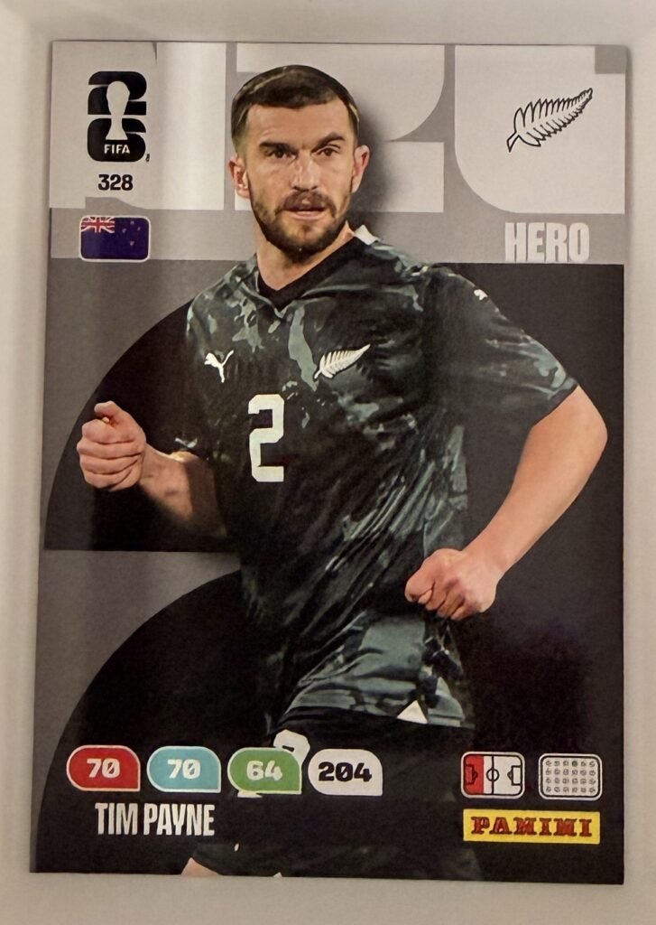 Tim Payne HERO #328 – Panini Adrenalyn XL FIFA World Cup 2026