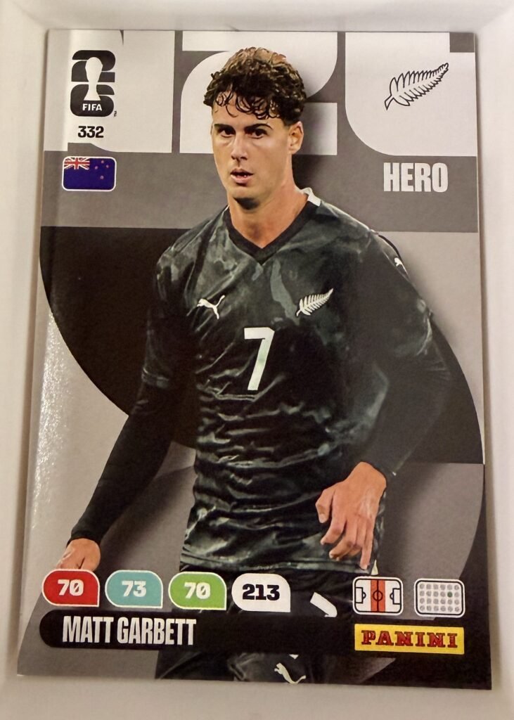 Matt Garbett HERO #332 – Panini Adrenalyn XL FIFA World Cup 2026