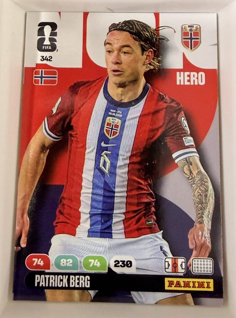Patrick Berg HERO #342 – Panini Adrenalyn XL FIFA World Cup 2026