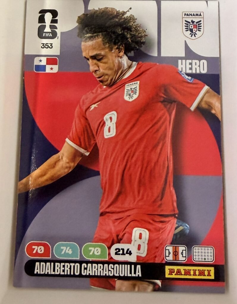 Adalberto Carrasquilla HERO #353 – Panini Adrenalyn XL FIFA World Cup 2026
