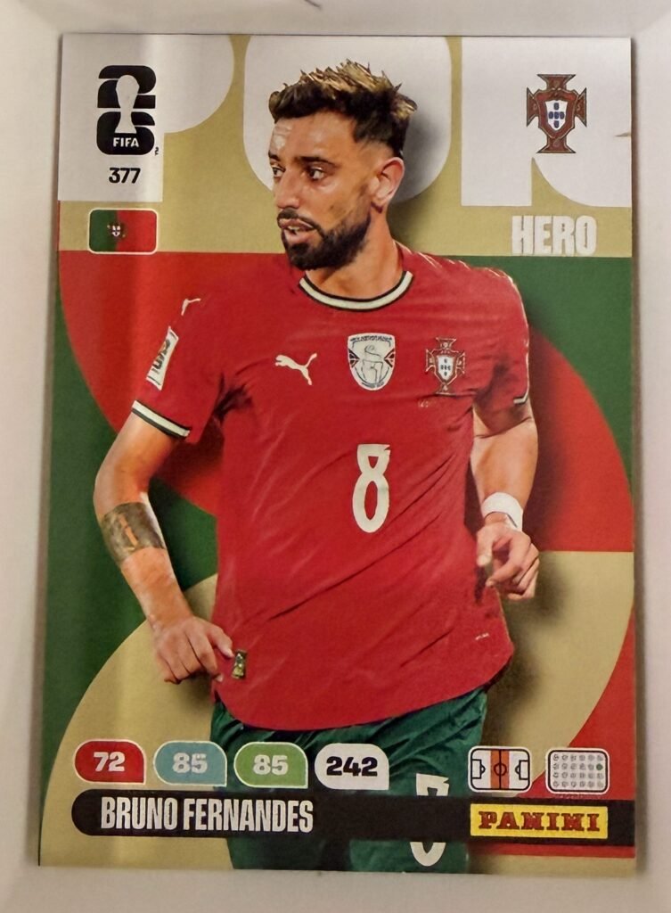 Bruno Fernandes HERO #377 – Panini Adrenalyn XL FIFA World Cup 2026