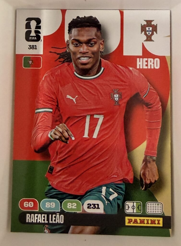 Rafael Leão HERO #381 – Panini Adrenalyn XL FIFA World Cup 2026