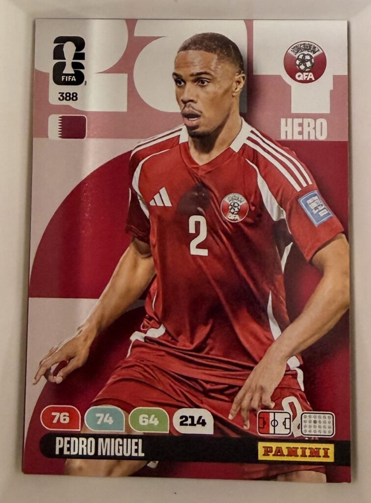 Pedro Miguel HERO #388 – Panini Adrenalyn XL FIFA World Cup 2026