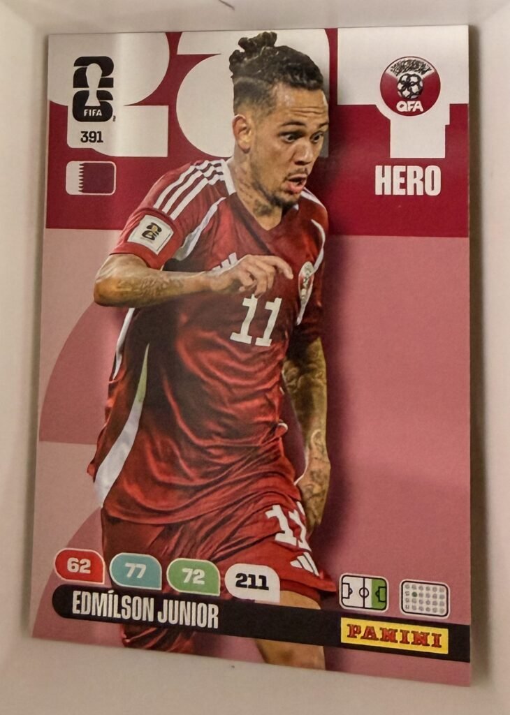Edmilson Junior HERO #391 – Panini Adrenalyn XL FIFA World Cup 2026
