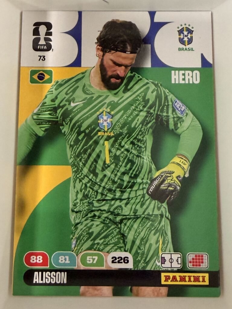 Alisson HERO #73 – Panini Adrenalyn XL FIFA World Cup 2026