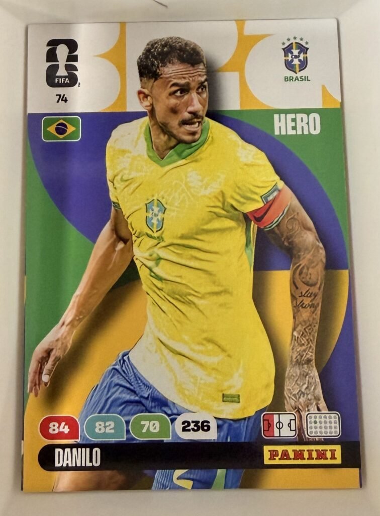 Danilo HERO #74 – Panini Adrenalyn XL FIFA World Cup 2026