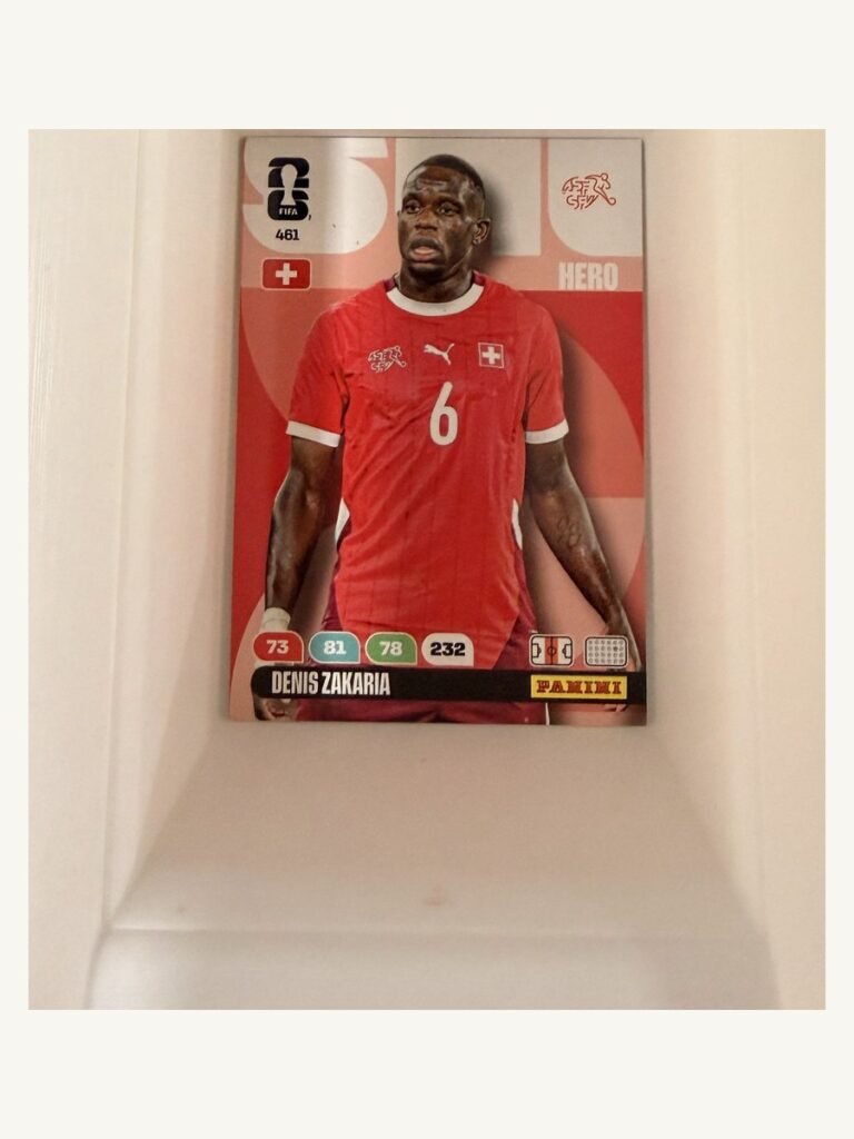 Denis Zakaria #461 – Panini Adrenalyn XL FIFA World Cup 2026