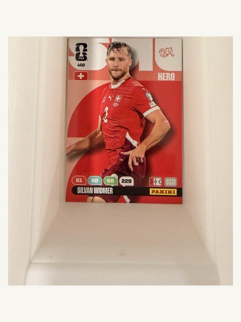 Silvan Widmer #460 – Panini Adrenalyn XL FIFA World Cup 2026