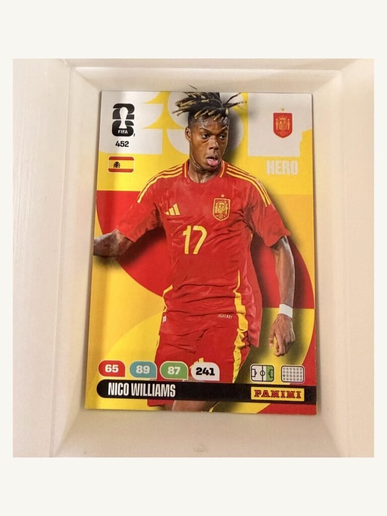 Nico Williams #452 – Panini Adrenalyn XL FIFA World Cup 2026