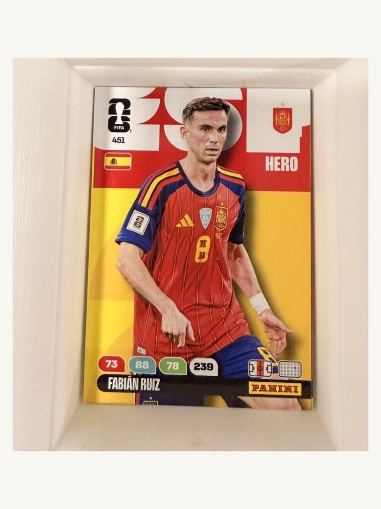Fabián Ruiz #451 – Panini Adrenalyn XL FIFA World Cup 2026