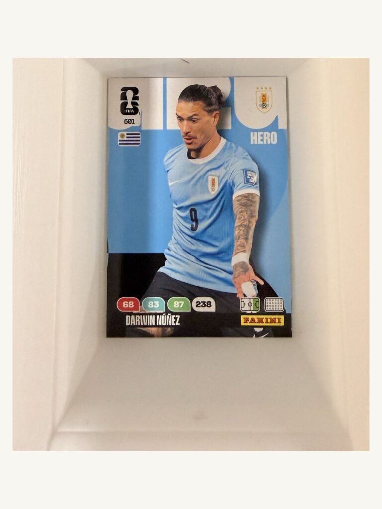 Darwin Núñez #501 – Panini Adrenalyn XL FIFA World Cup 2026