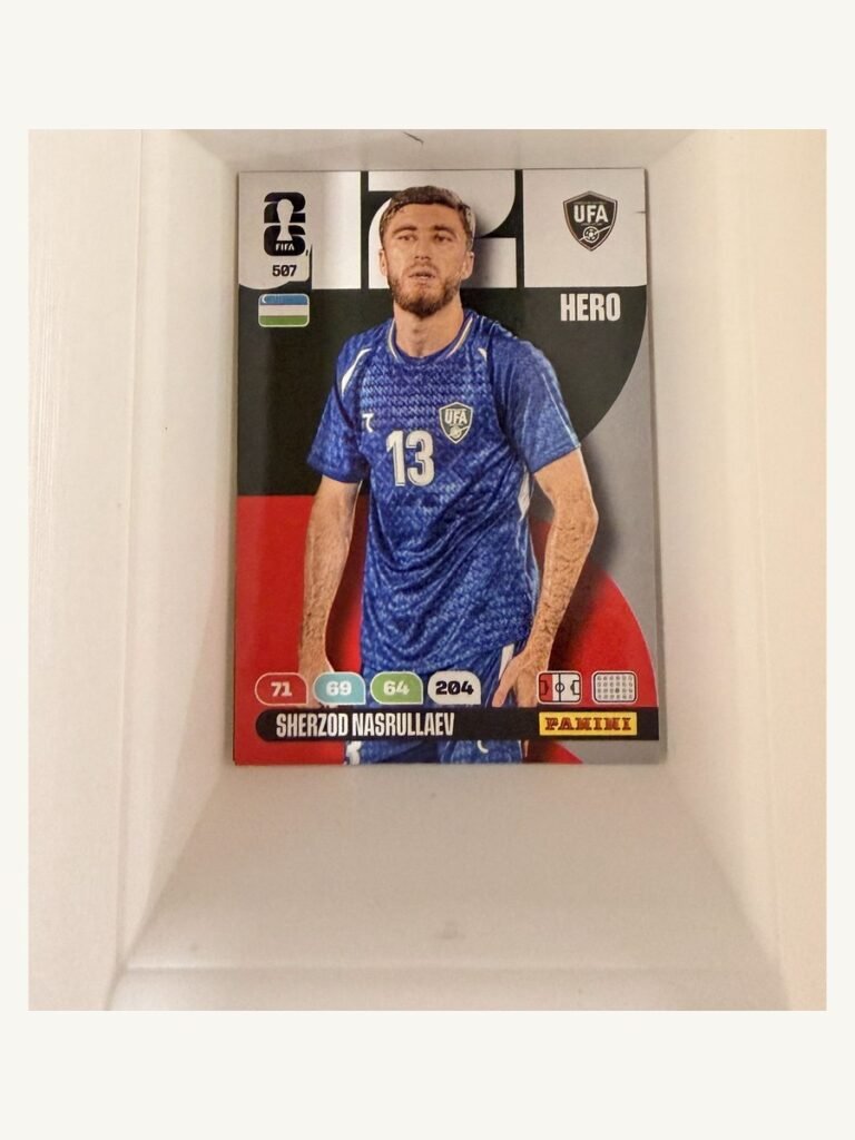 Sherzod Nasrullaev #507 – Panini Adrenalyn XL FIFA World Cup 2026