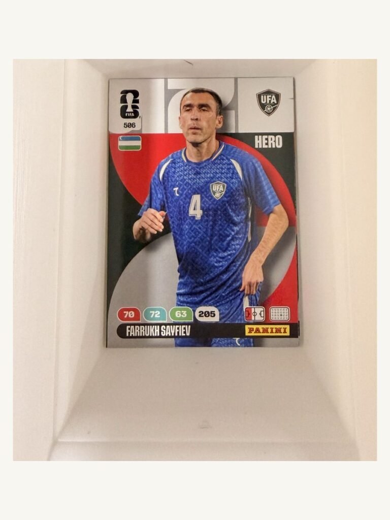 Farrukh Sayfiev #506 – Panini Adrenalyn XL FIFA World Cup 2026