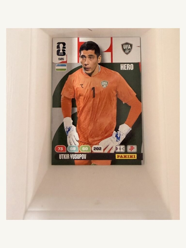 Utkir Yusupov #505 – Panini Adrenalyn XL FIFA World Cup 2026