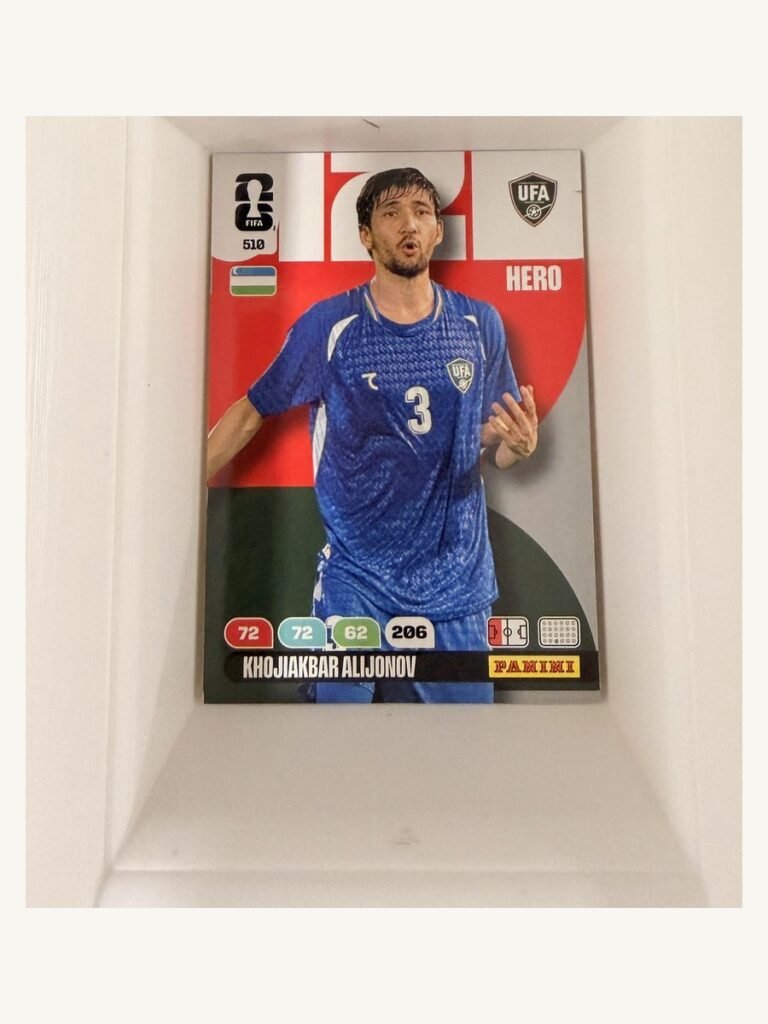 Khojiakbar Alijonov #510 – Panini Adrenalyn XL FIFA World Cup 2026