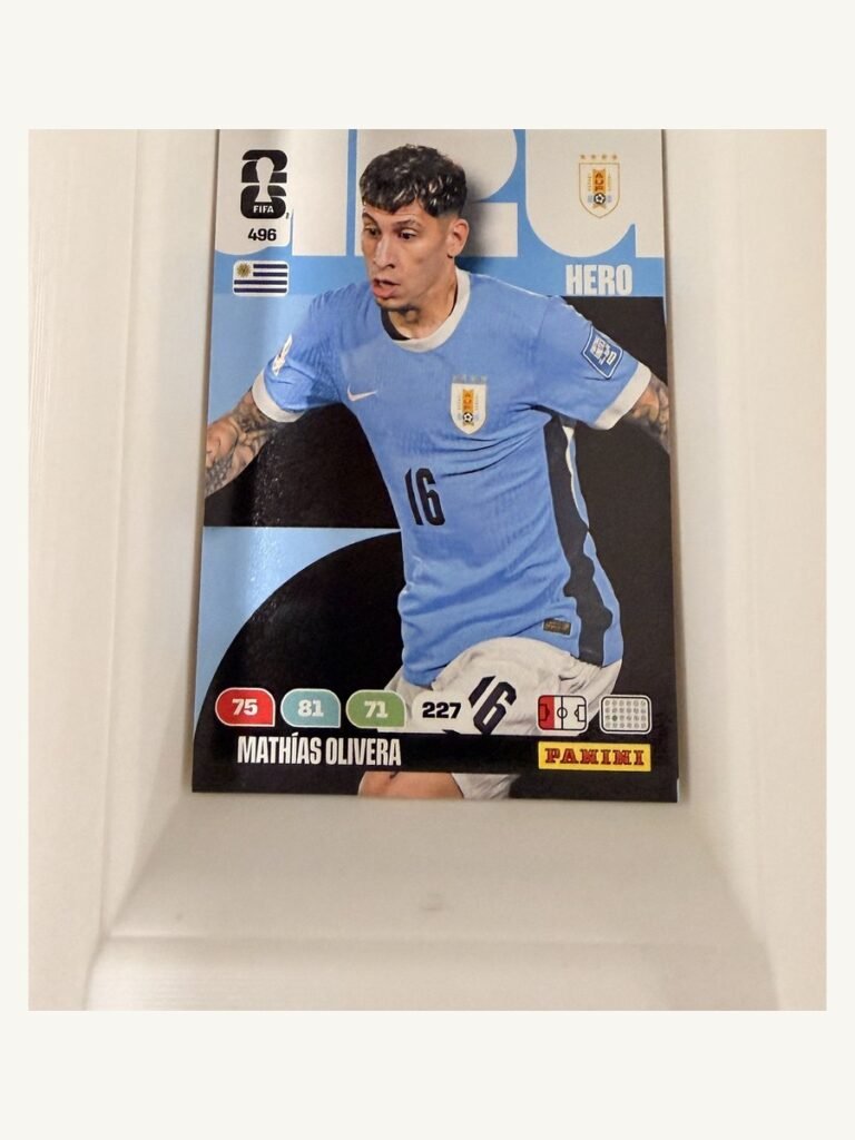 Mathías Olivera #496 – Panini Adrenalyn XL FIFA World Cup 2026