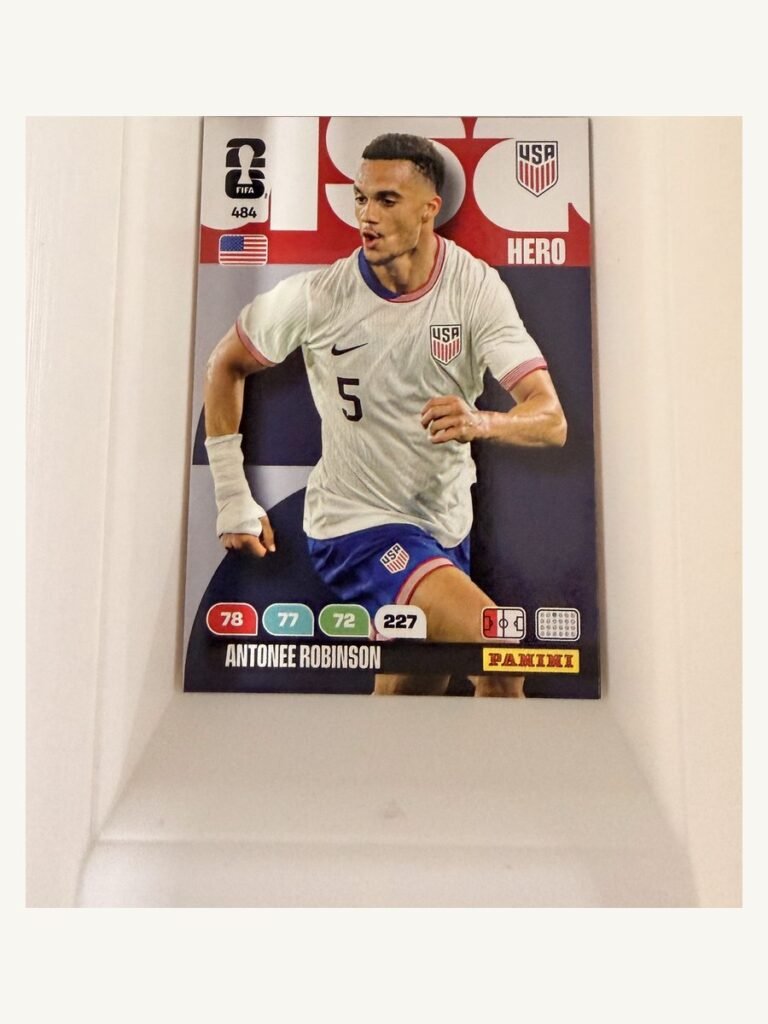 Antonee Robinson #484 – Panini Adrenalyn XL FIFA World Cup 2026