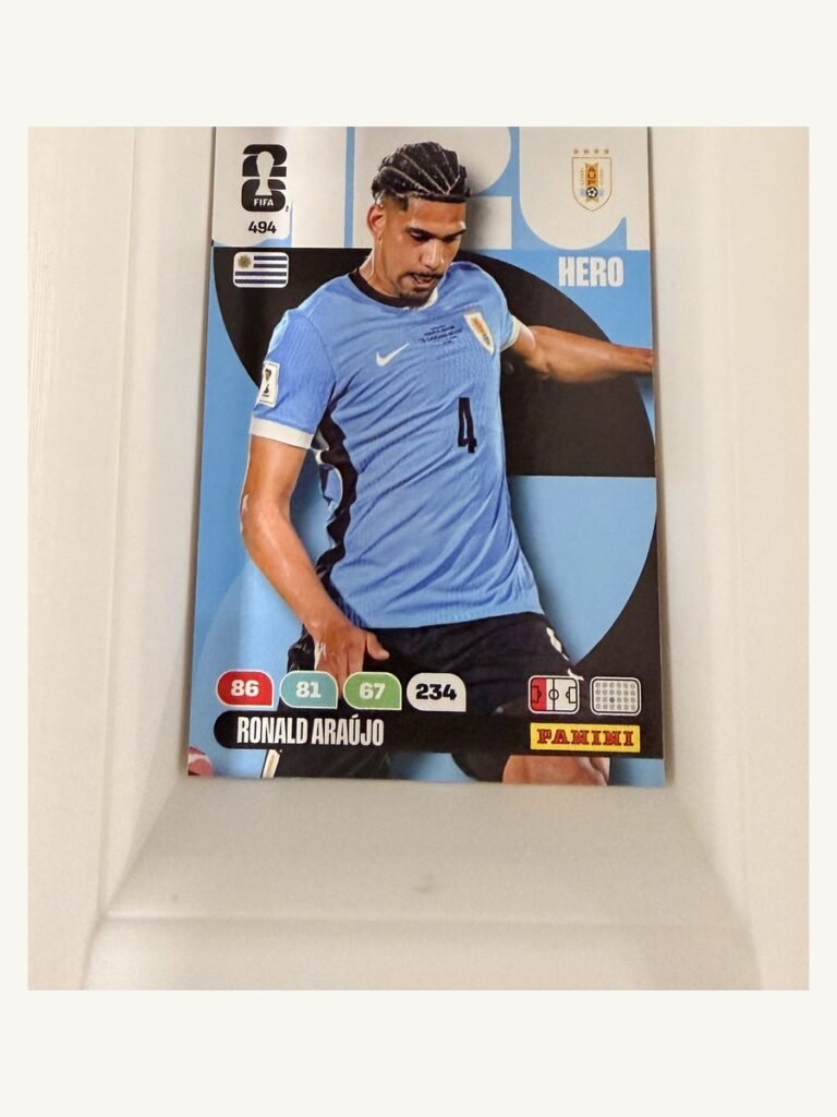 Ronald Araújo #494 – Panini Adrenalyn XL FIFA World Cup 2026