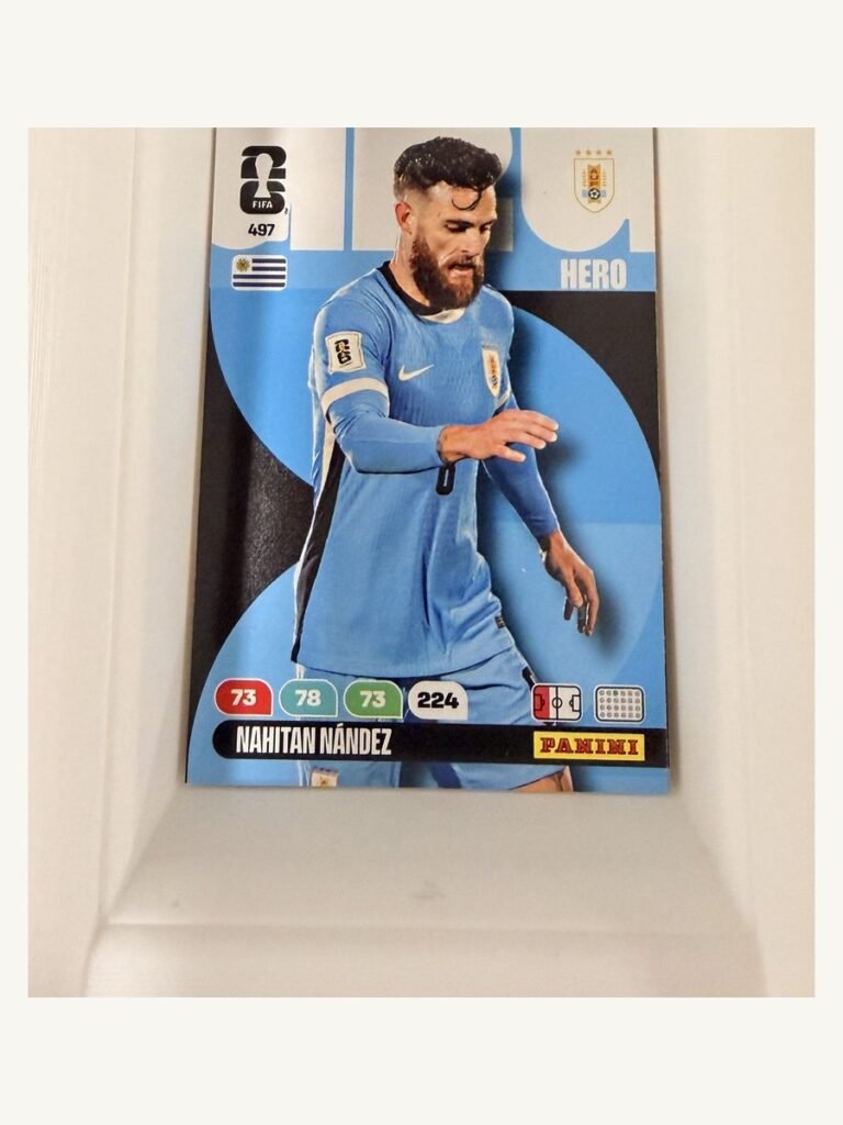 Nahitan Nández #497 – Panini Adrenalyn XL FIFA World Cup 2026