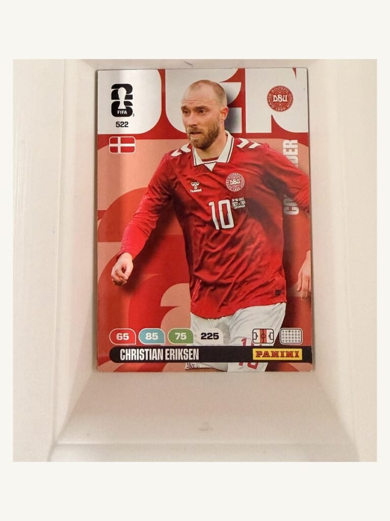 Christian Eriksen #522 – Panini Adrenalyn XL FIFA World Cup 2026