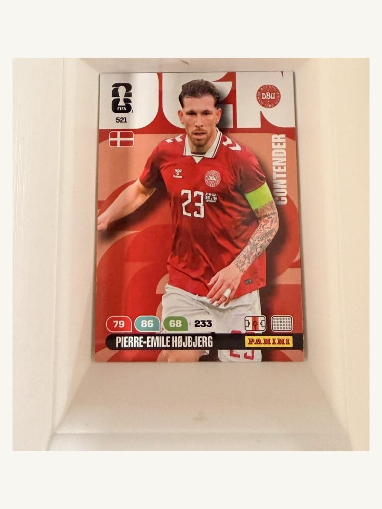 Pierre-Emile Højbjerg #521 – Panini Adrenalyn XL FIFA World Cup 2026